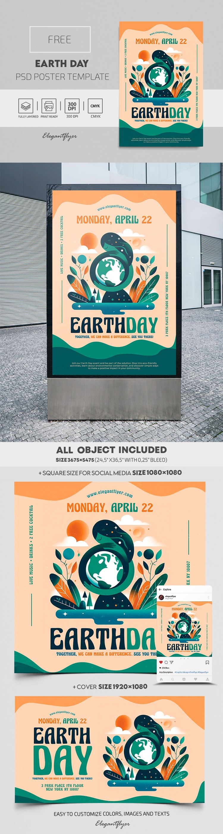 Earth Day by ElegantFlyer