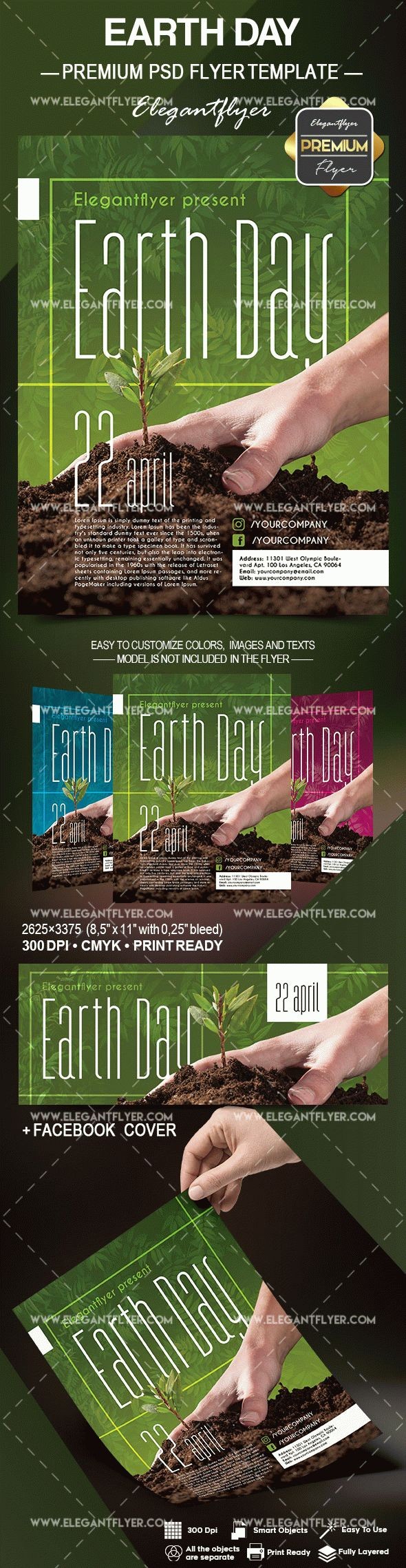 Earth Day by ElegantFlyer