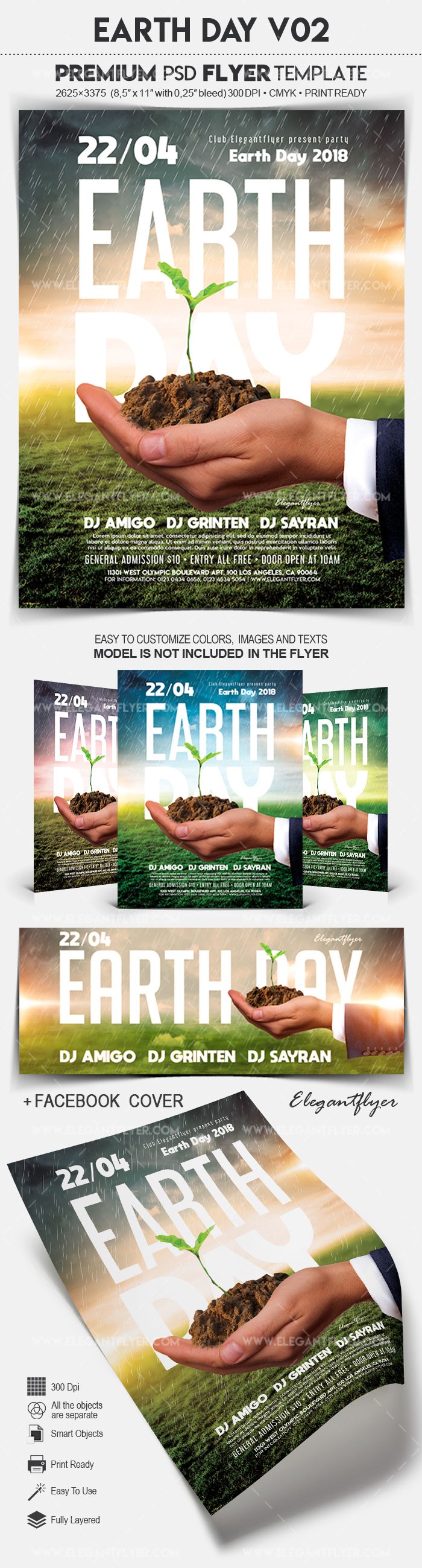 Earth Day V02 by ElegantFlyer