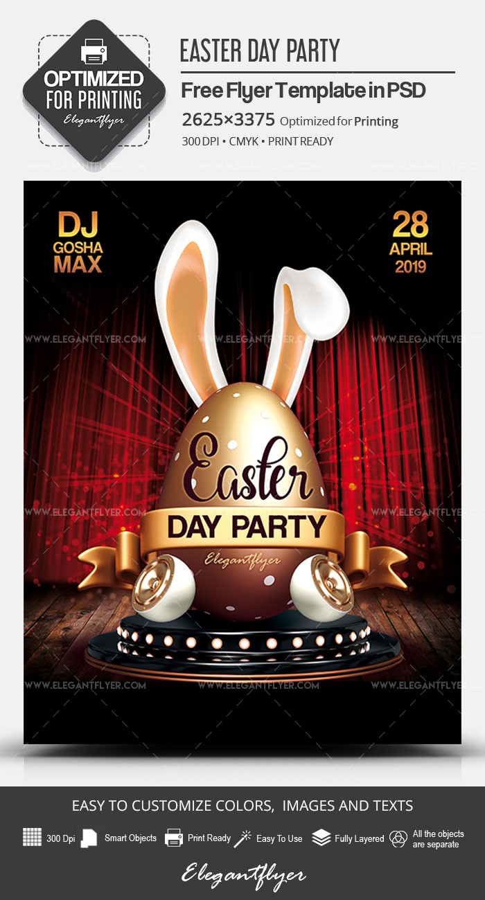 Easter Day Party by ElegantFlyer