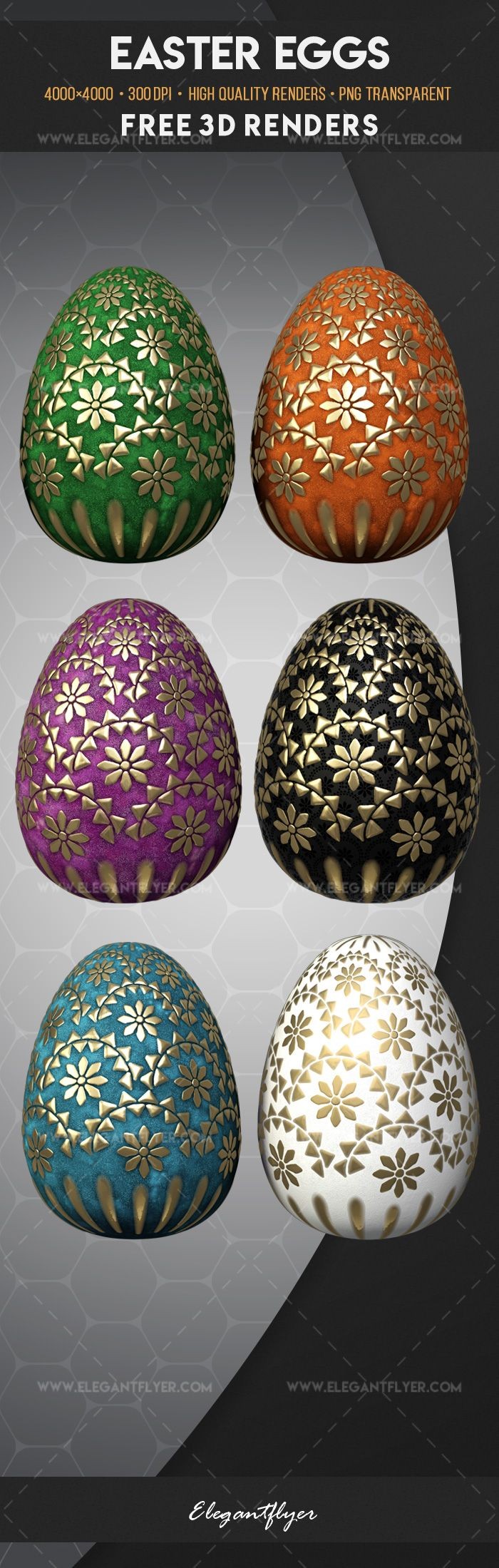 Easter Eggs by ElegantFlyer