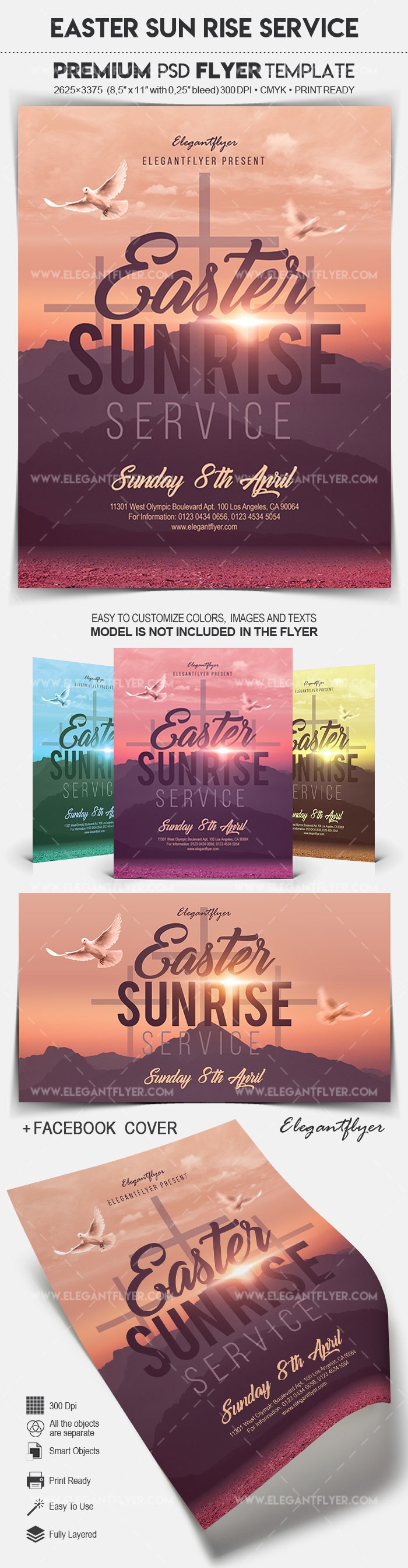 Easter Sun Rise Service by ElegantFlyer
