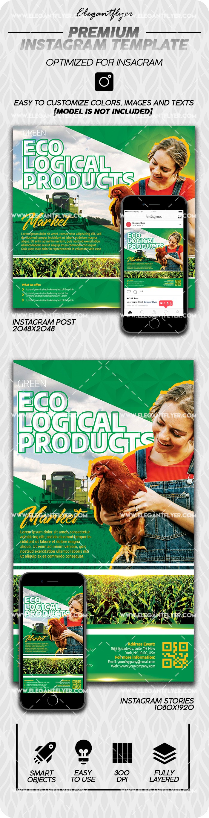 Ecological Products Instagram by ElegantFlyer