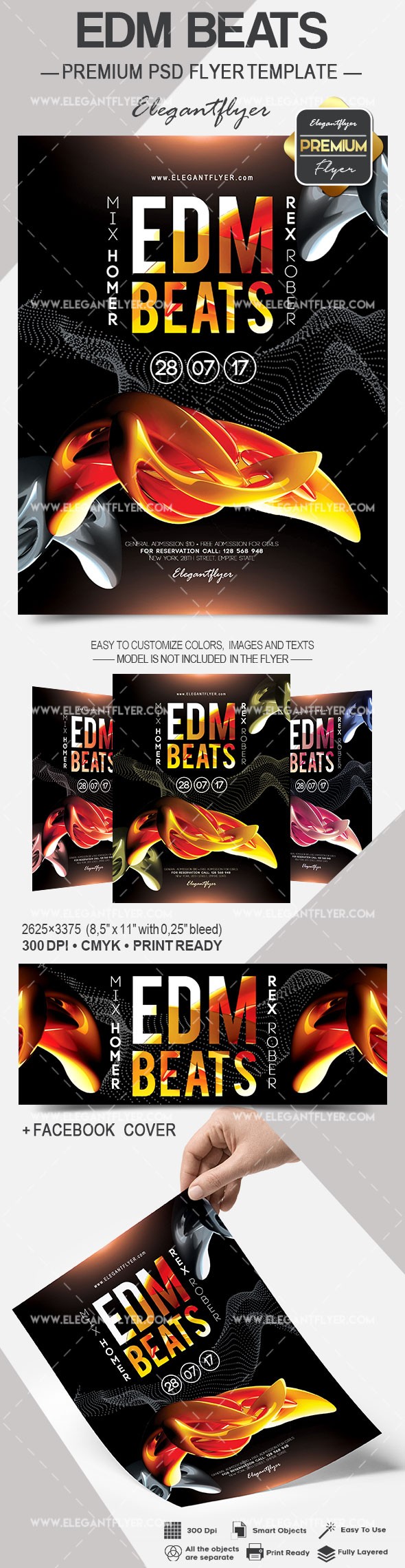 Edm ritmos by ElegantFlyer