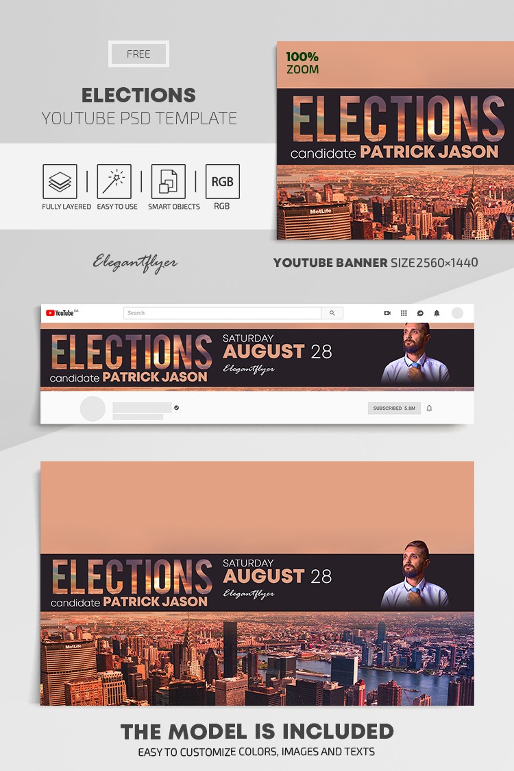 Eleições no Youtube by ElegantFlyer