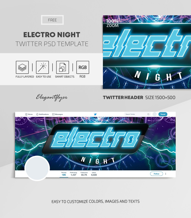 Noche Electro. by ElegantFlyer