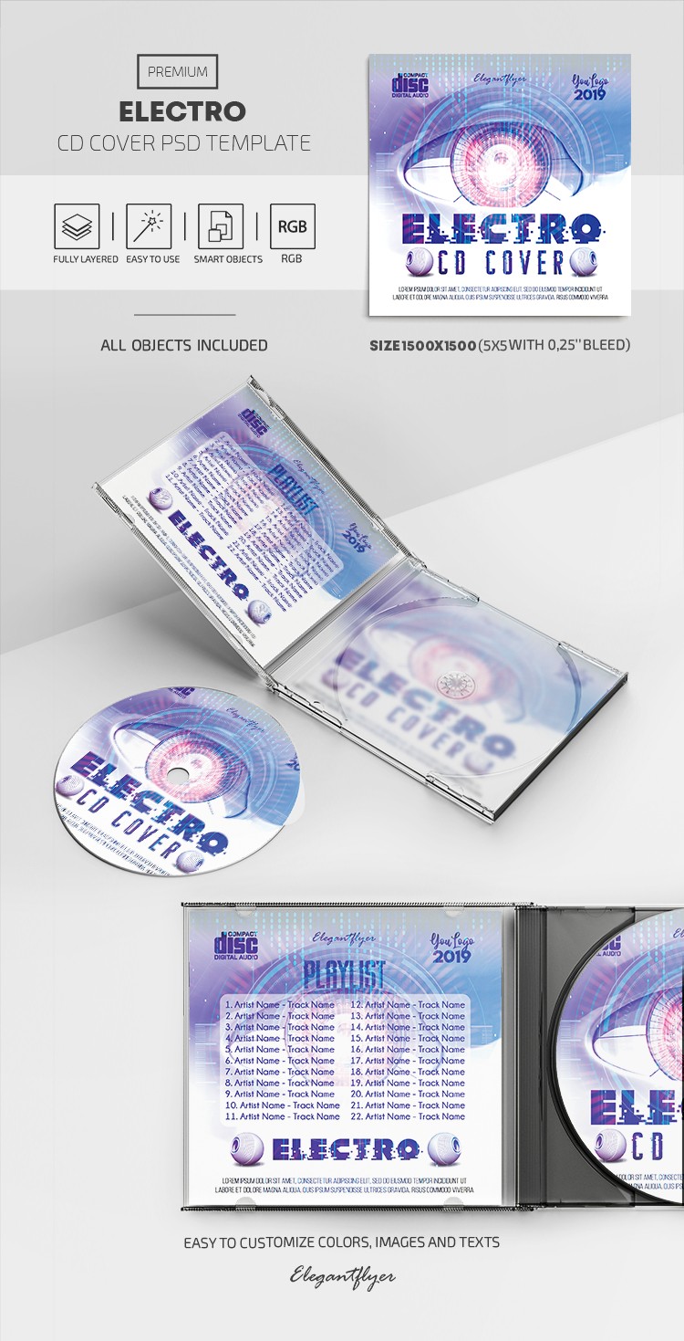 Electro Mixtape --> Mixtape di musica elettronica by ElegantFlyer