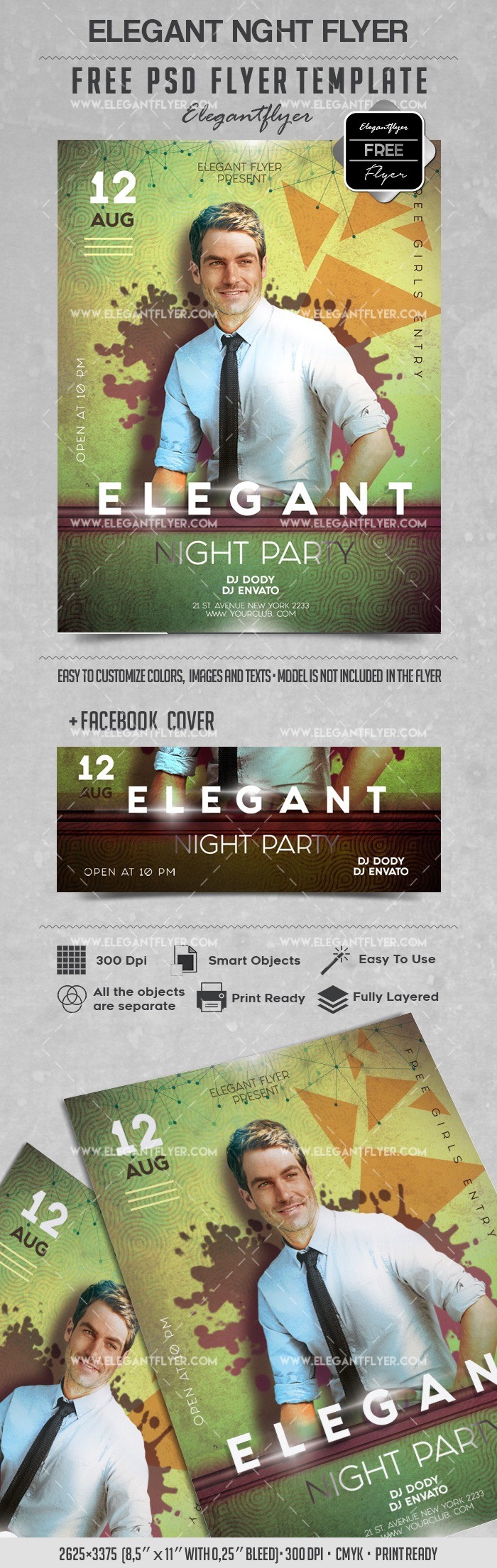Elegant Night Party by ElegantFlyer