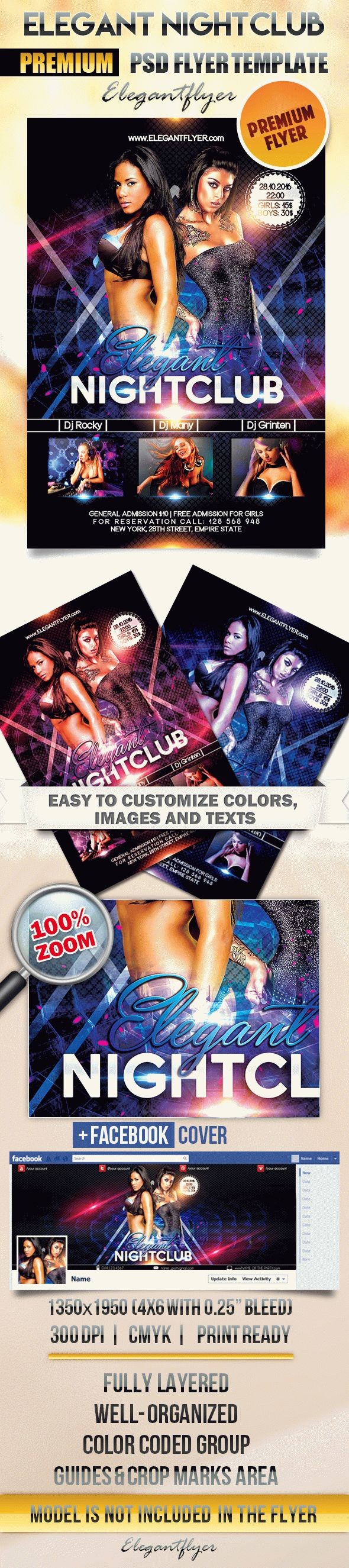 Club Nocturno Elegante by ElegantFlyer