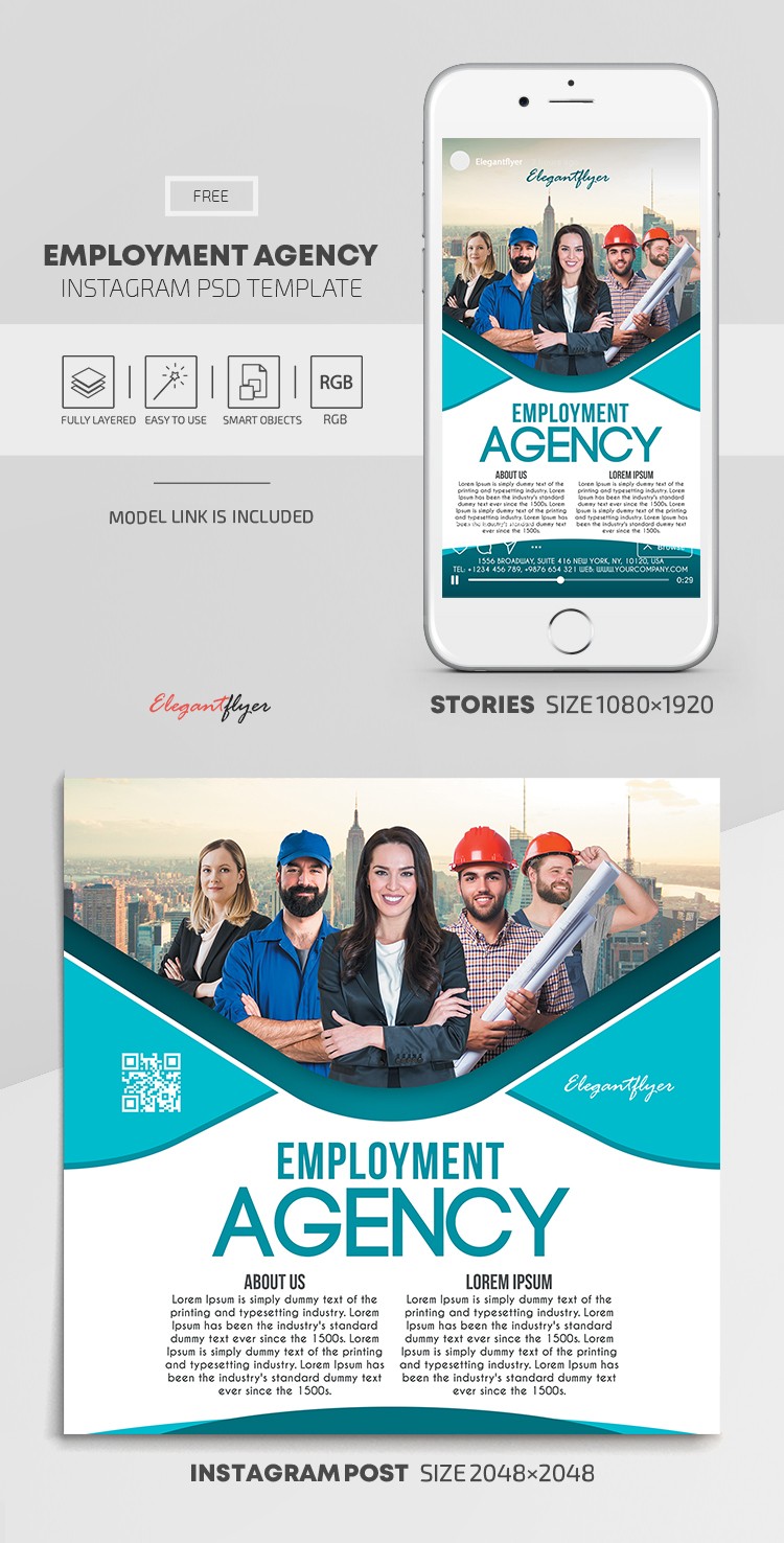 Agencia de empleo by ElegantFlyer