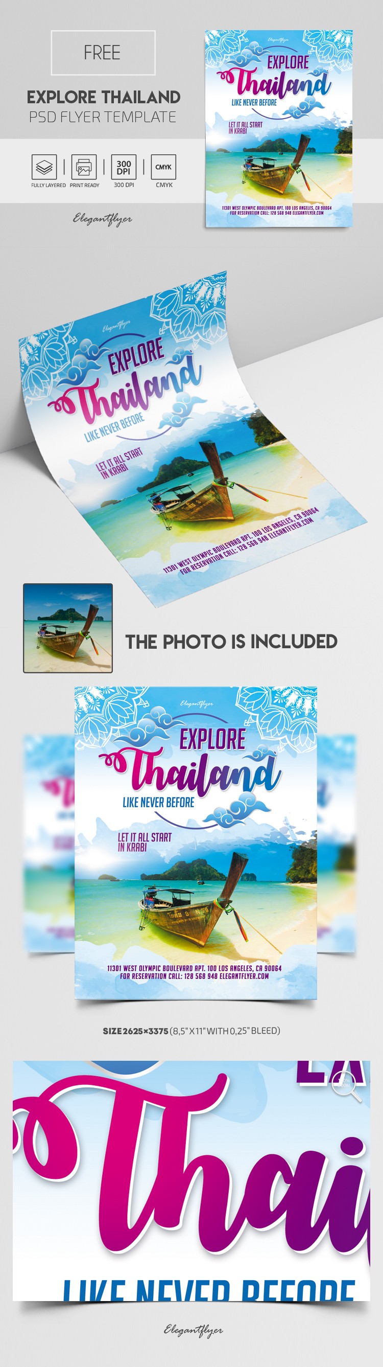 Explore Thailand by ElegantFlyer