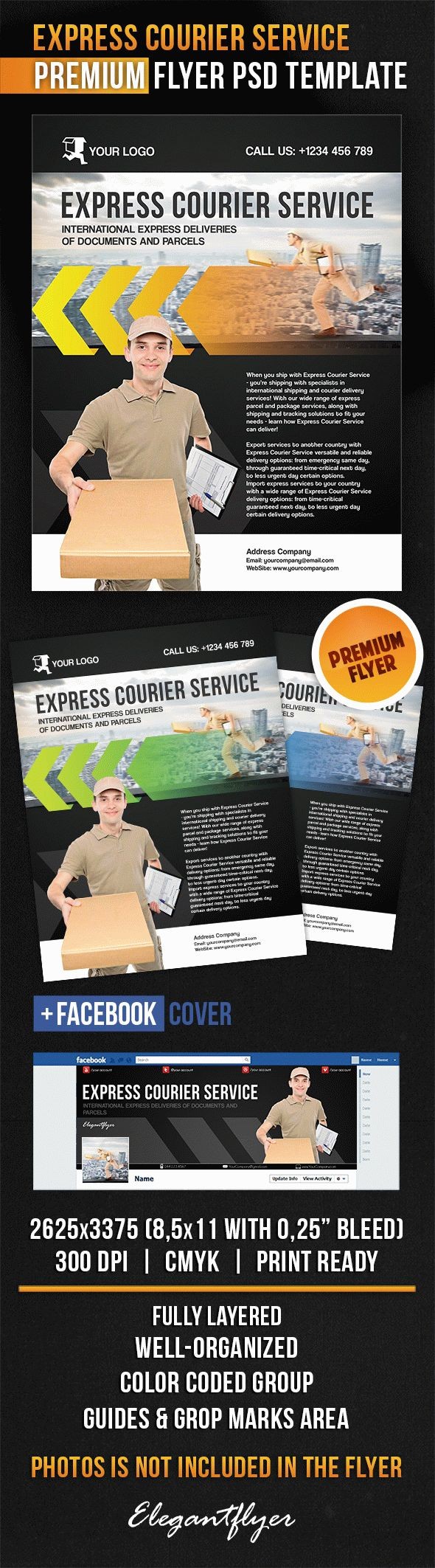 Express-Kurierservice by ElegantFlyer