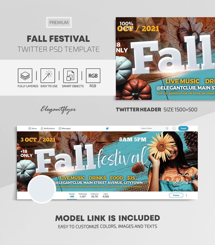 Festival Autunnale su Twitter by ElegantFlyer