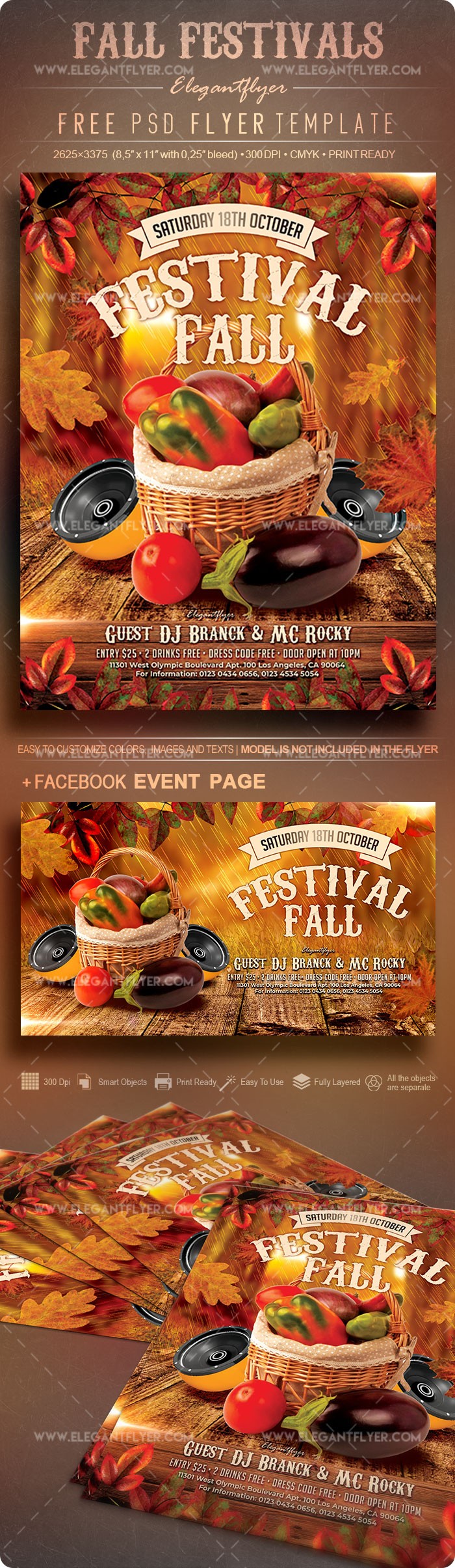 Fall Festivals by ElegantFlyer