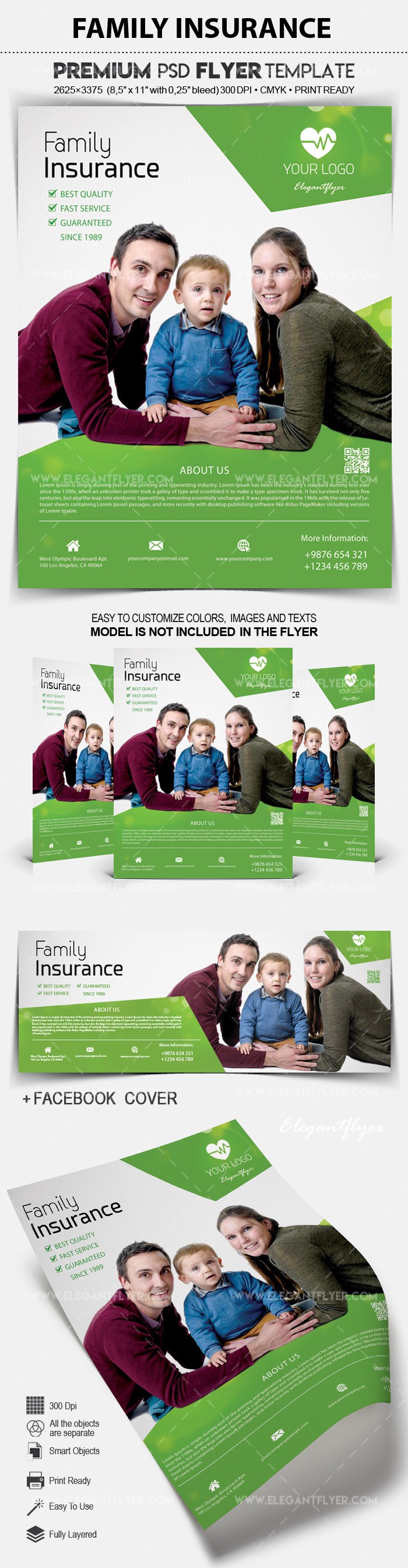 Assicurazione familiare by ElegantFlyer