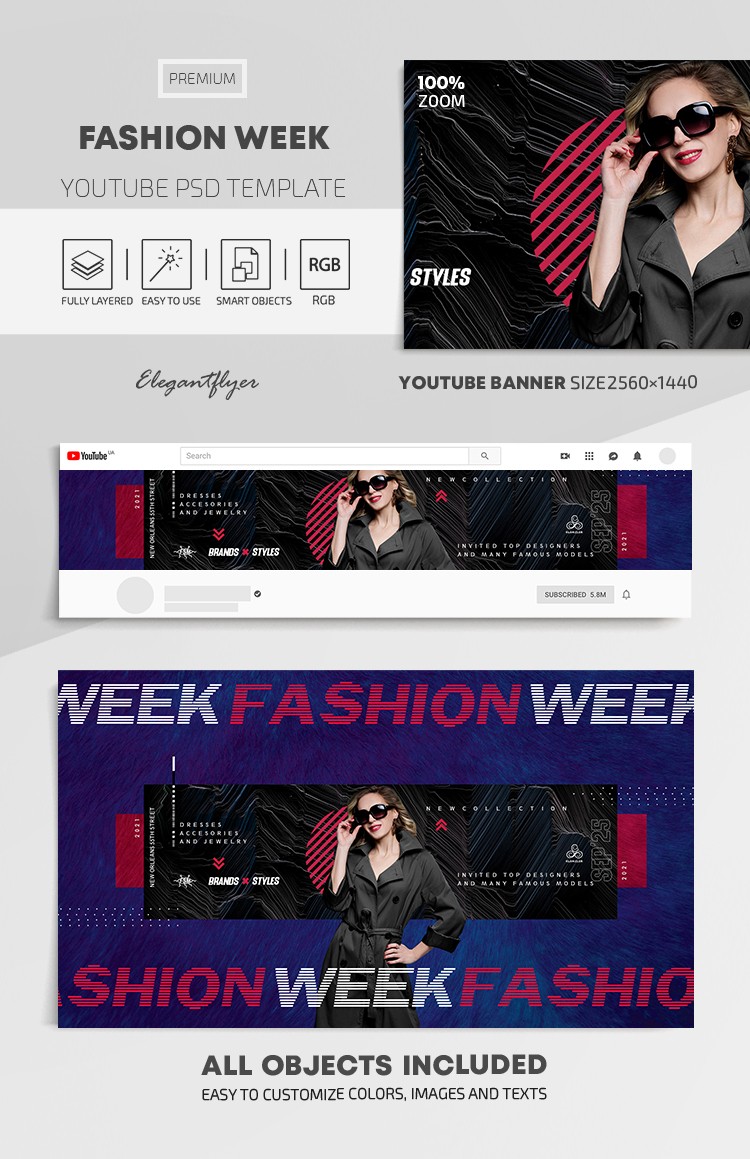 Fashion Week su Youtube by ElegantFlyer