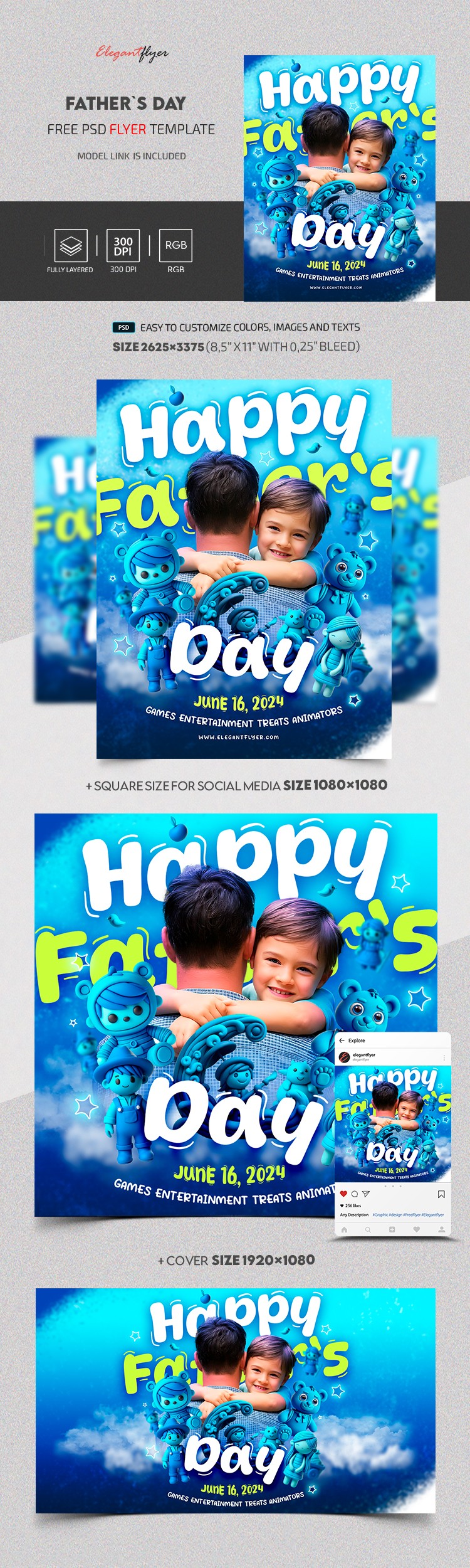 Fathers Day by ElegantFlyer