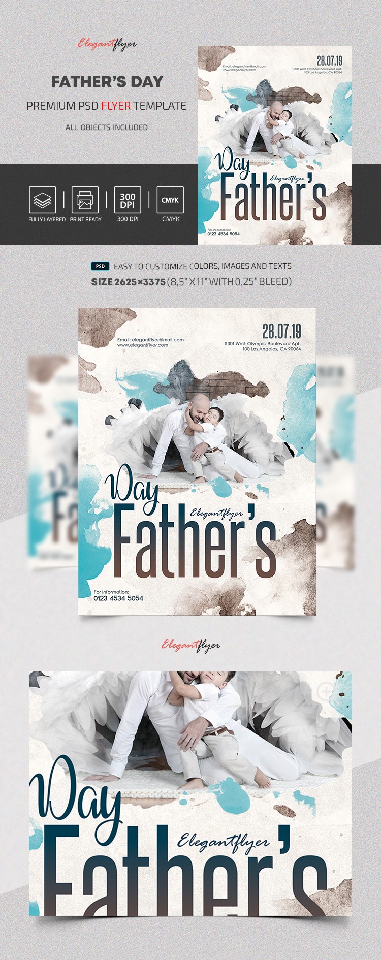 Father’s Day – 3rd Sunday of June by ElegantFlyer