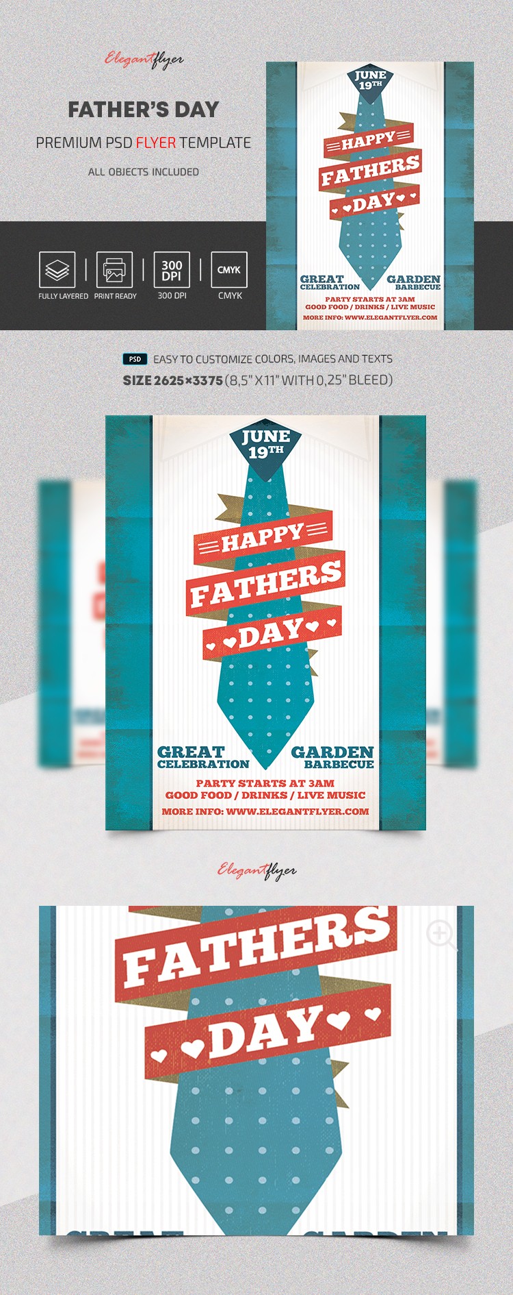 Fathers Day by ElegantFlyer