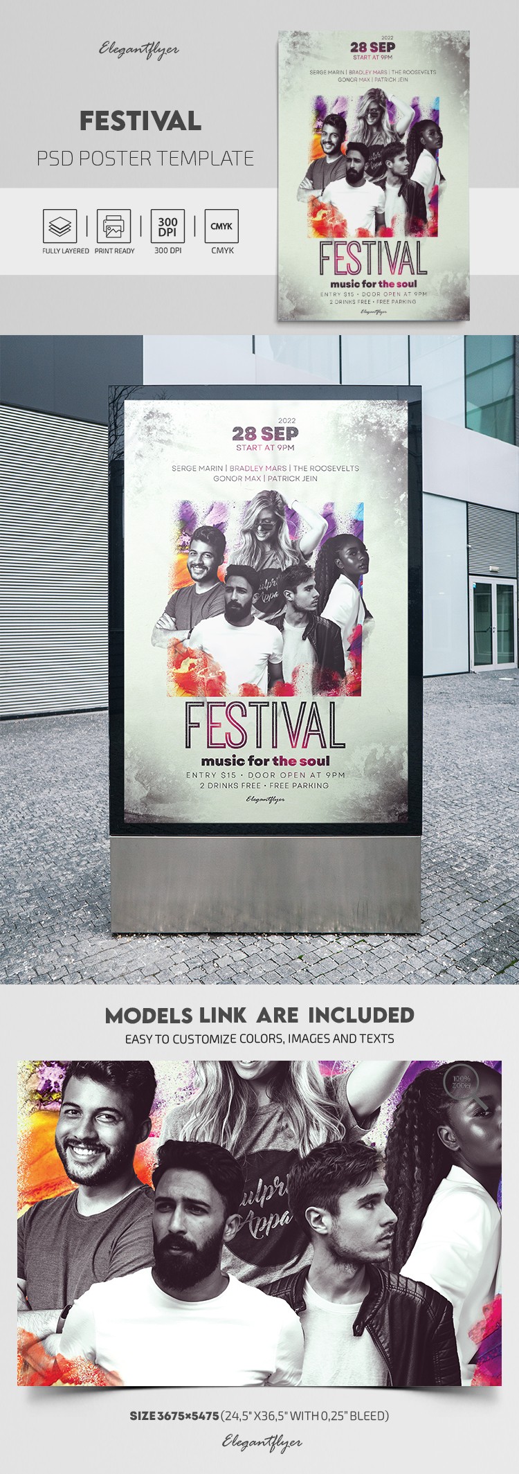 Festival Poster by ElegantFlyer