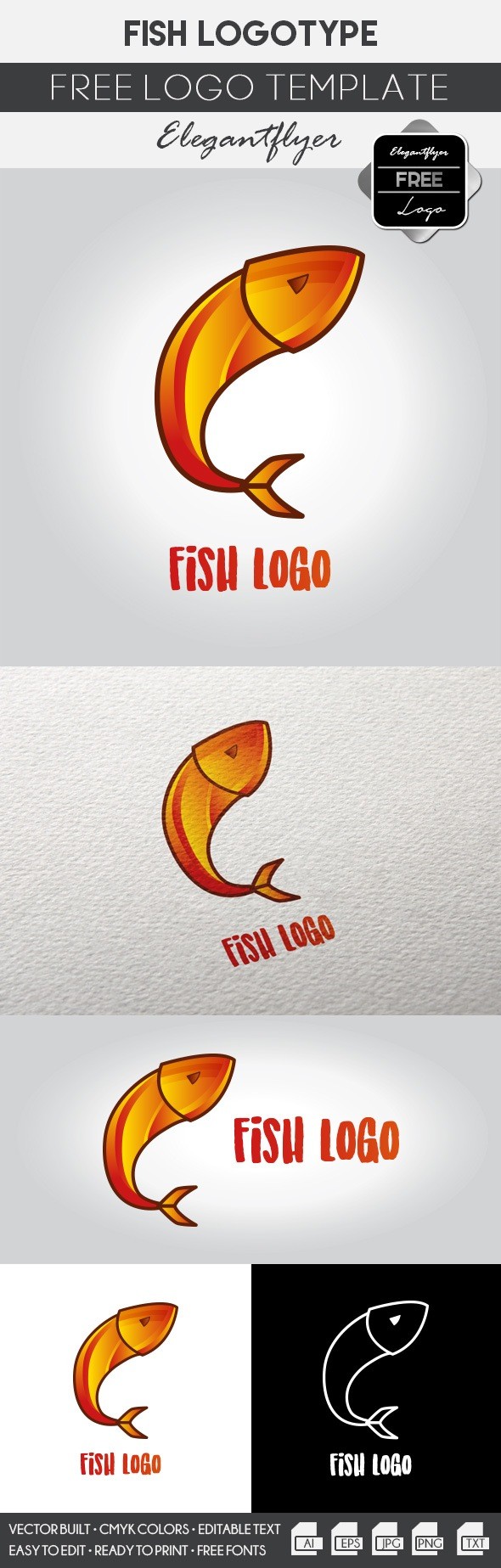 Fish logo by ElegantFlyer