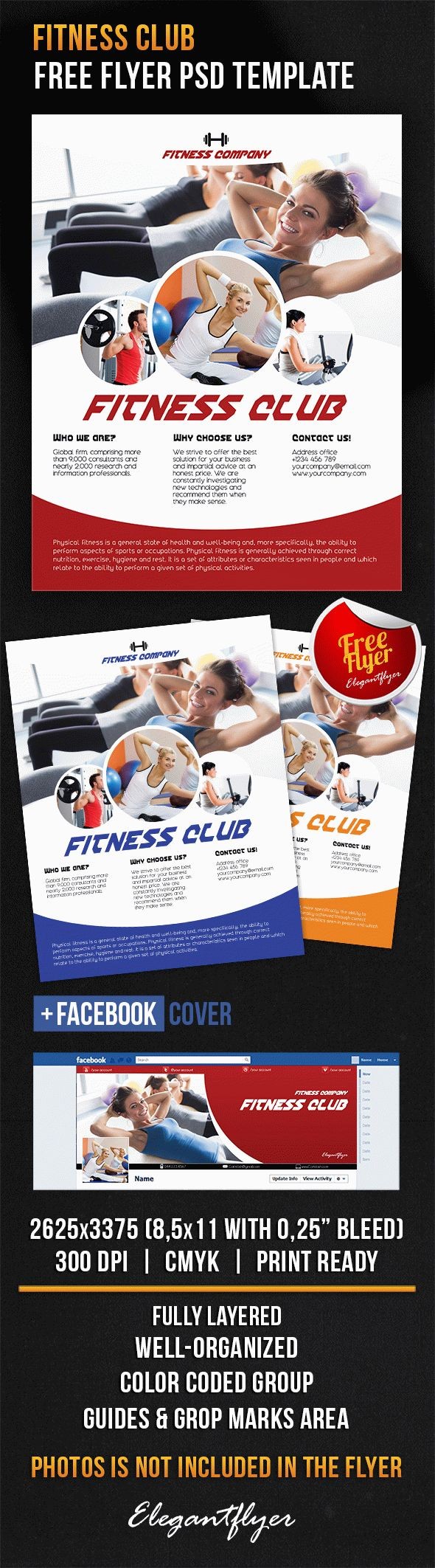 Fitness club by ElegantFlyer