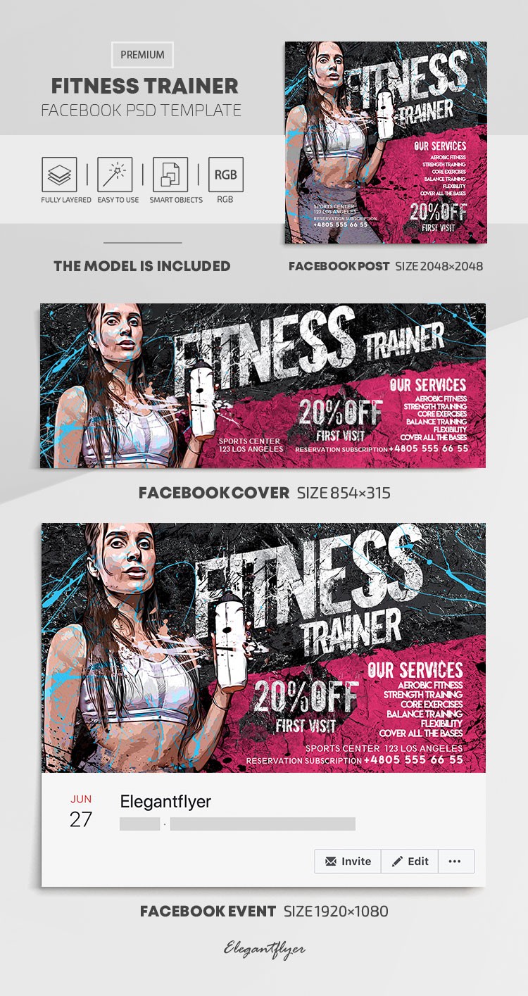 Fitness Trainer by ElegantFlyer