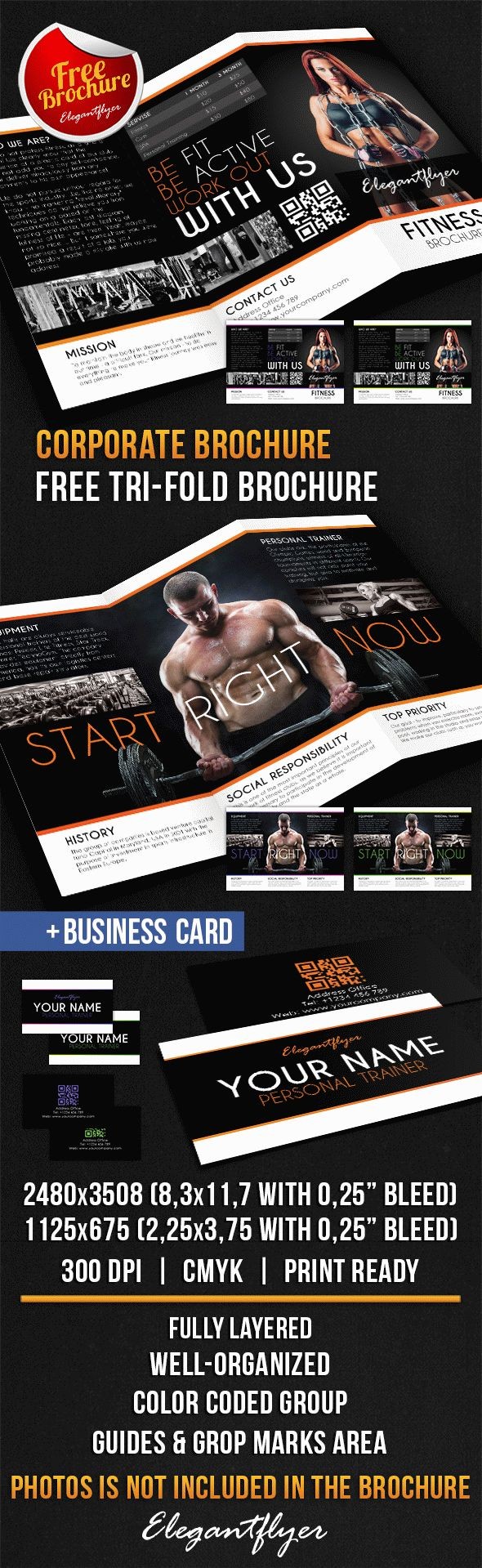 Fitness V02 Tri-Fold becomes Fitness V02 Tri-Fold by ElegantFlyer