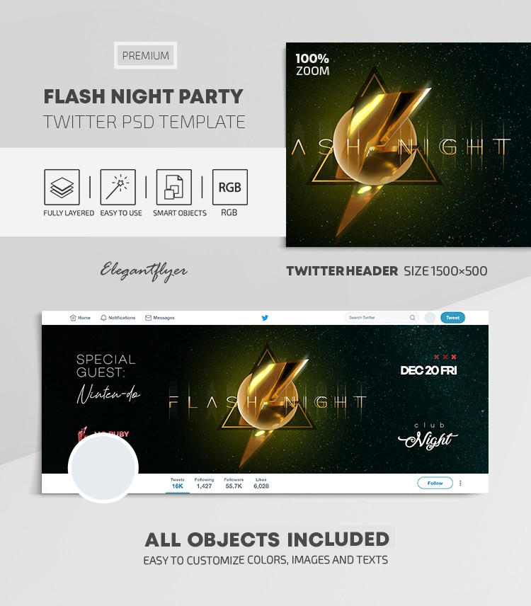 Flash Night Party by ElegantFlyer