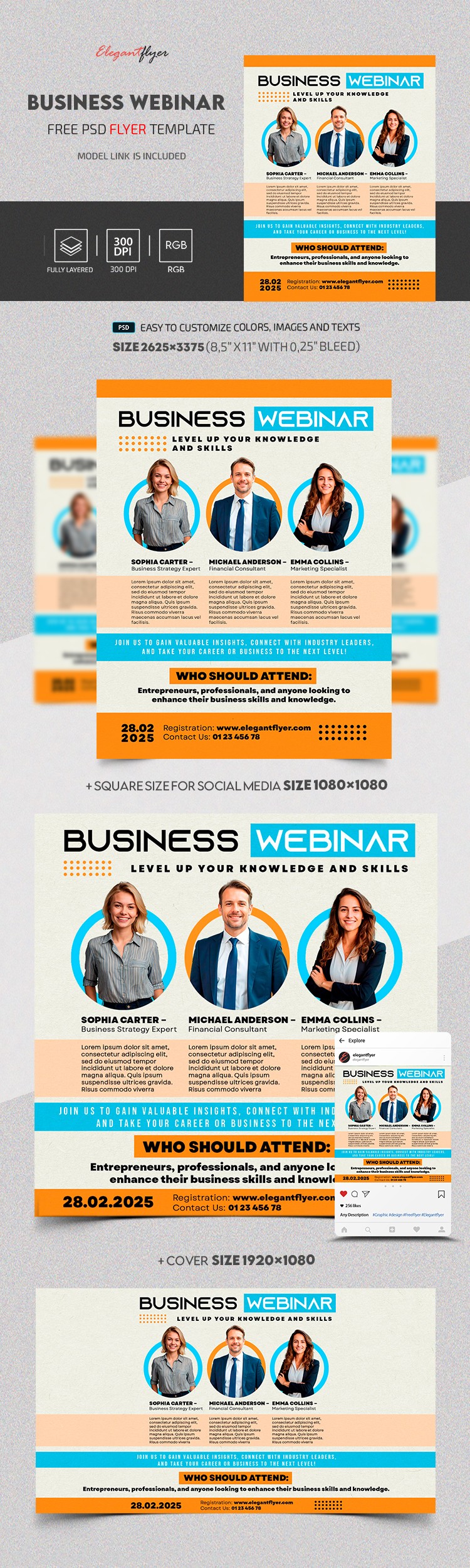 Webinaire d'entreprise by ElegantFlyer