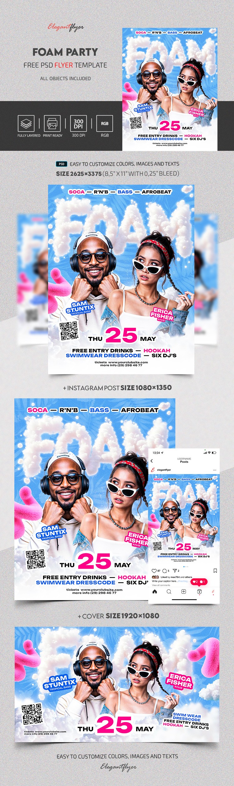 Foam Party by ElegantFlyer Foam Party by ElegantFlyer