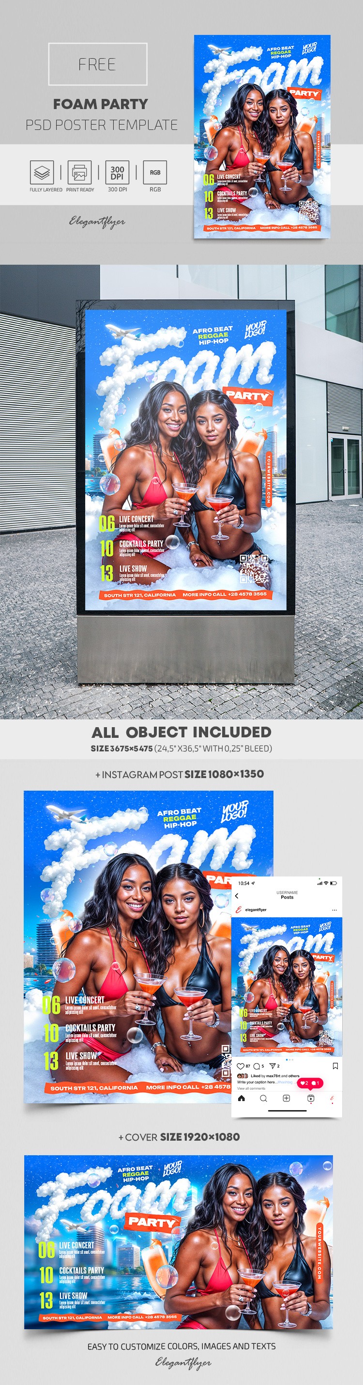 Foam Party by ElegantFlyer Foam Party by ElegantFlyer