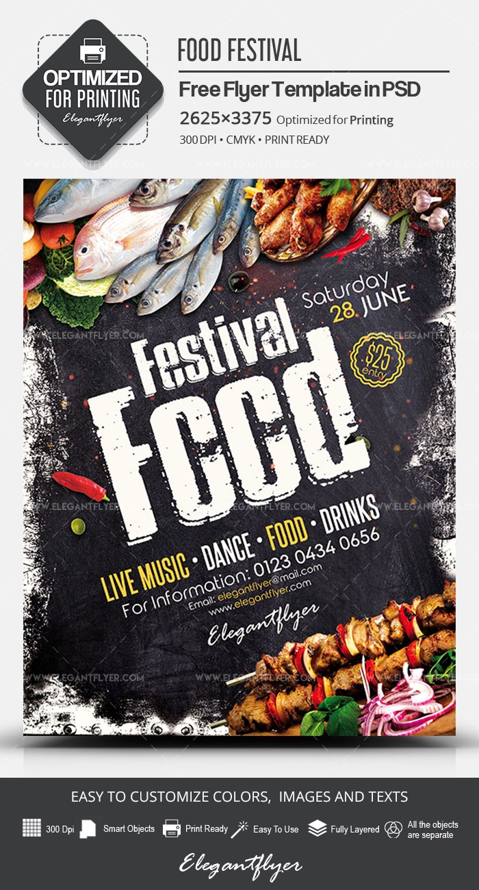 Food Festival by ElegantFlyer