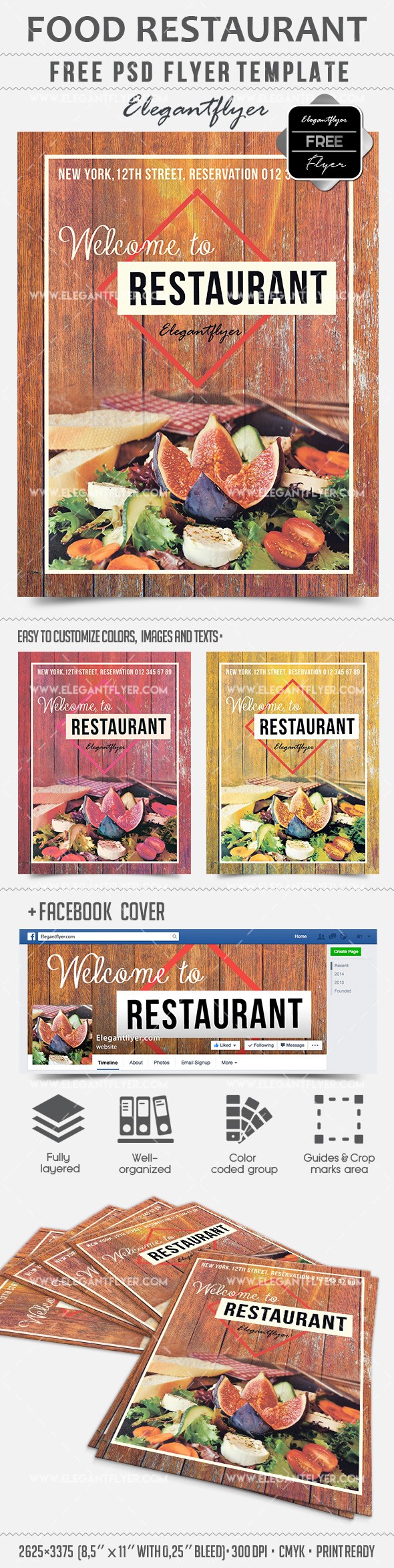 Ristorante di cibo by ElegantFlyer