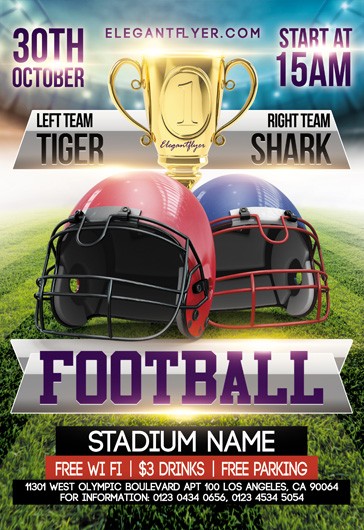 Página 3  American Football Flyer Imagens – Download Grátis no Freepik