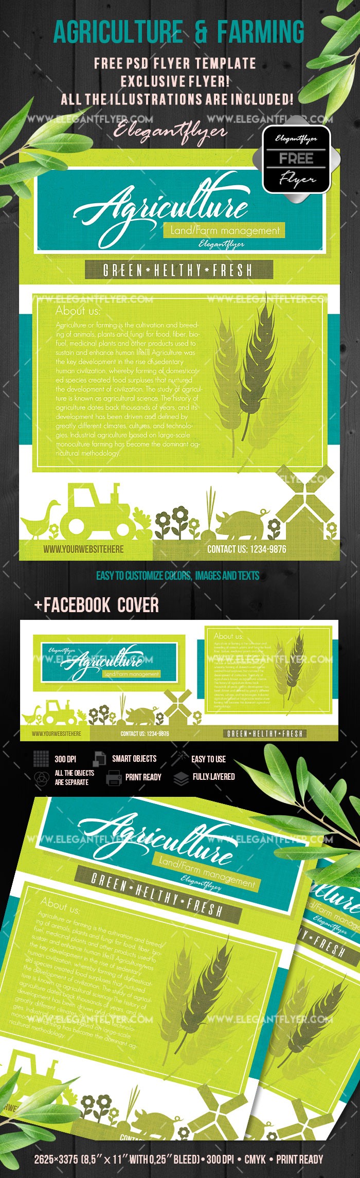 Agriculture and Farming by ElegantFlyer