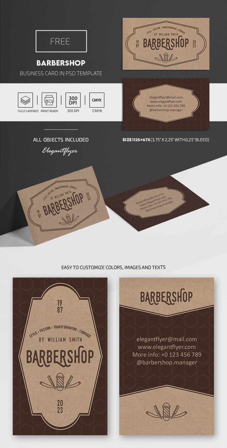 Barbearia by ElegantFlyer