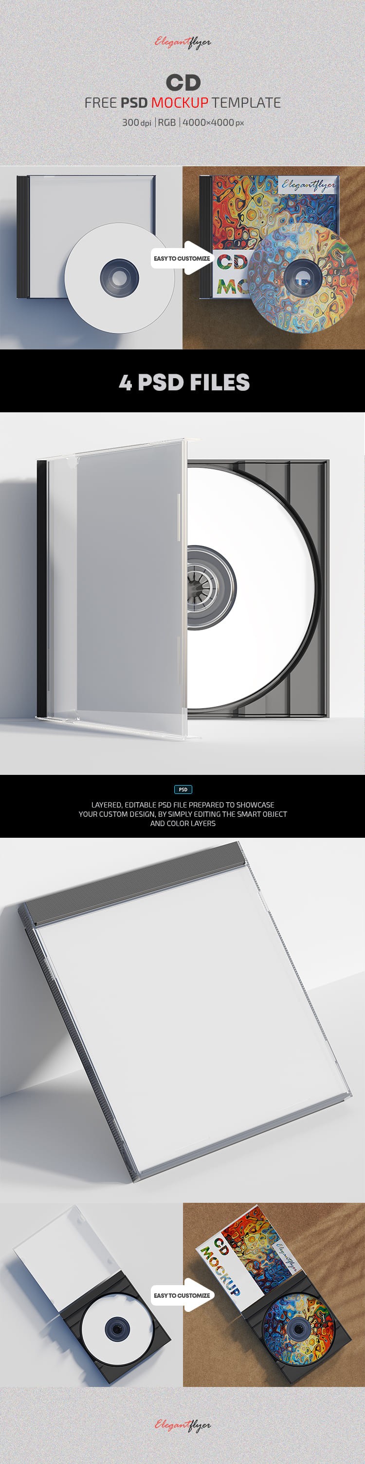 Projektowanie płyt CD by ElegantFlyer