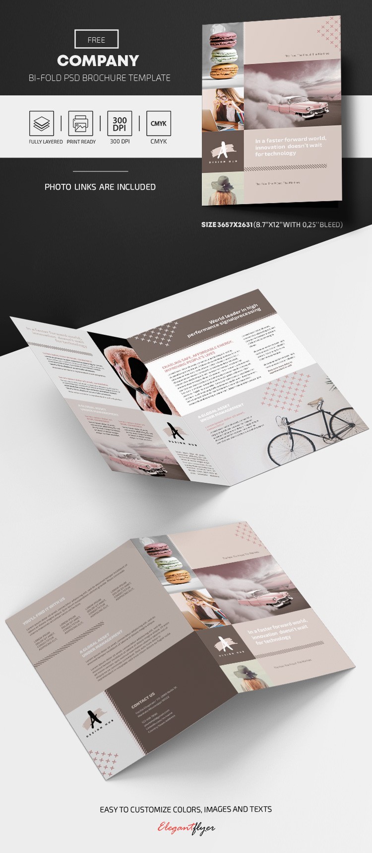 Brochure aziendale gratuita by ElegantFlyer
