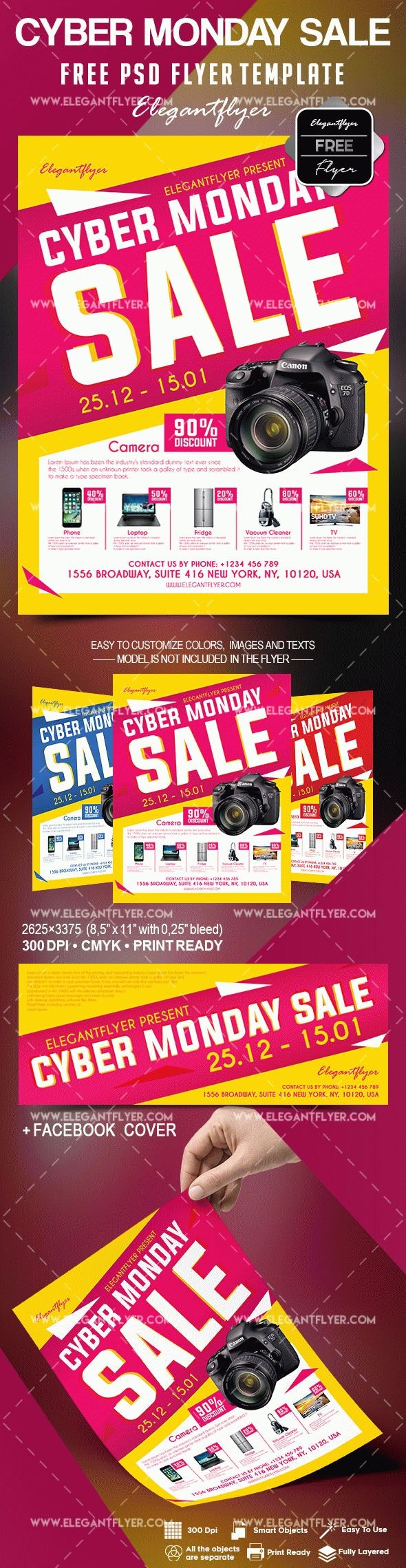 Cyber Monday Sale by ElegantFlyer