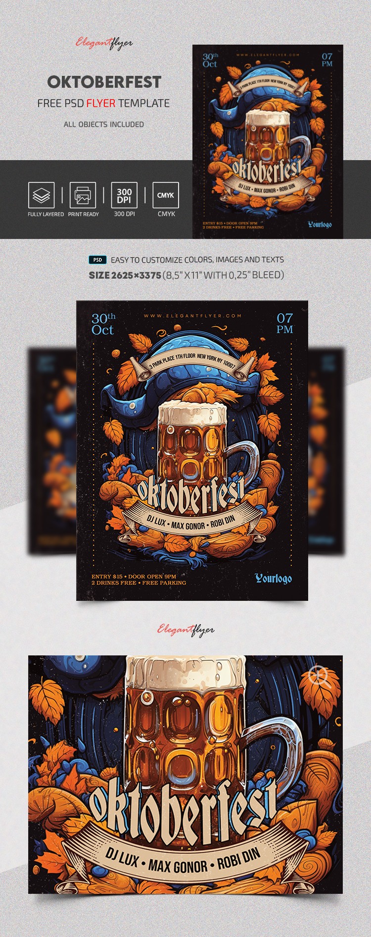 Wydarzenie Oktoberfest by ElegantFlyer