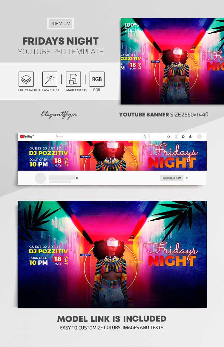 Noches de viernes en Youtube by ElegantFlyer