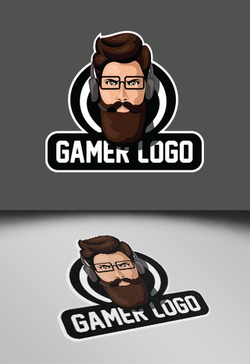 gamer logo Template