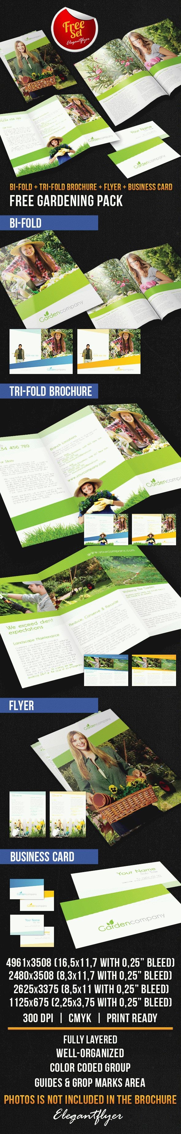 Gardening Brochure Pack by ElegantFlyer