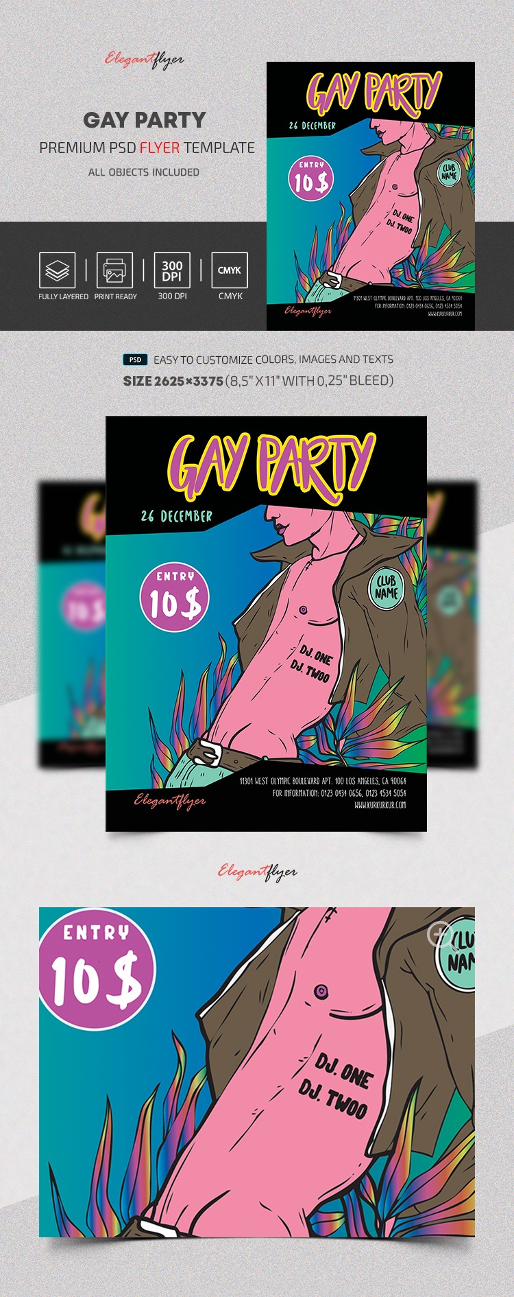 Gay Party by ElegantFlyer