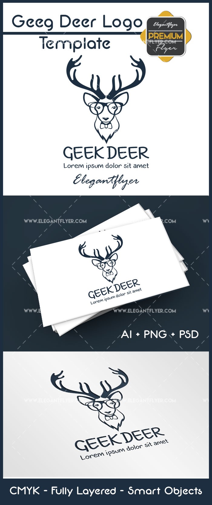 Geek Deer by ElegantFlyer