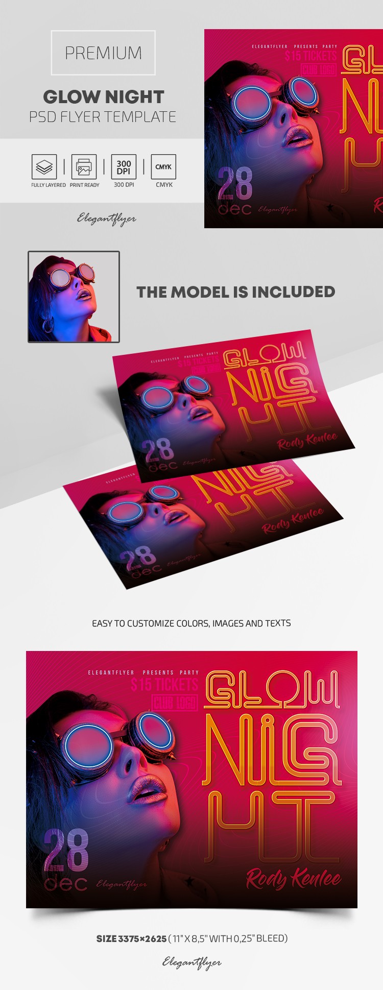 Glow Nacht by ElegantFlyer