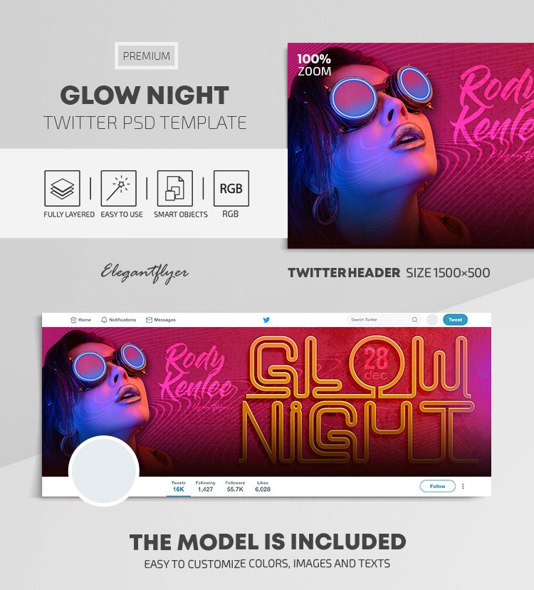 Glow Night --> Notte Incandescente by ElegantFlyer