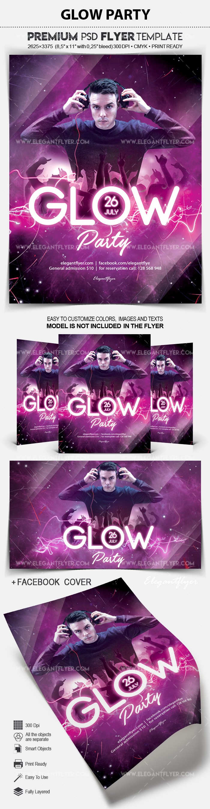 Glow Party by ElegantFlyer