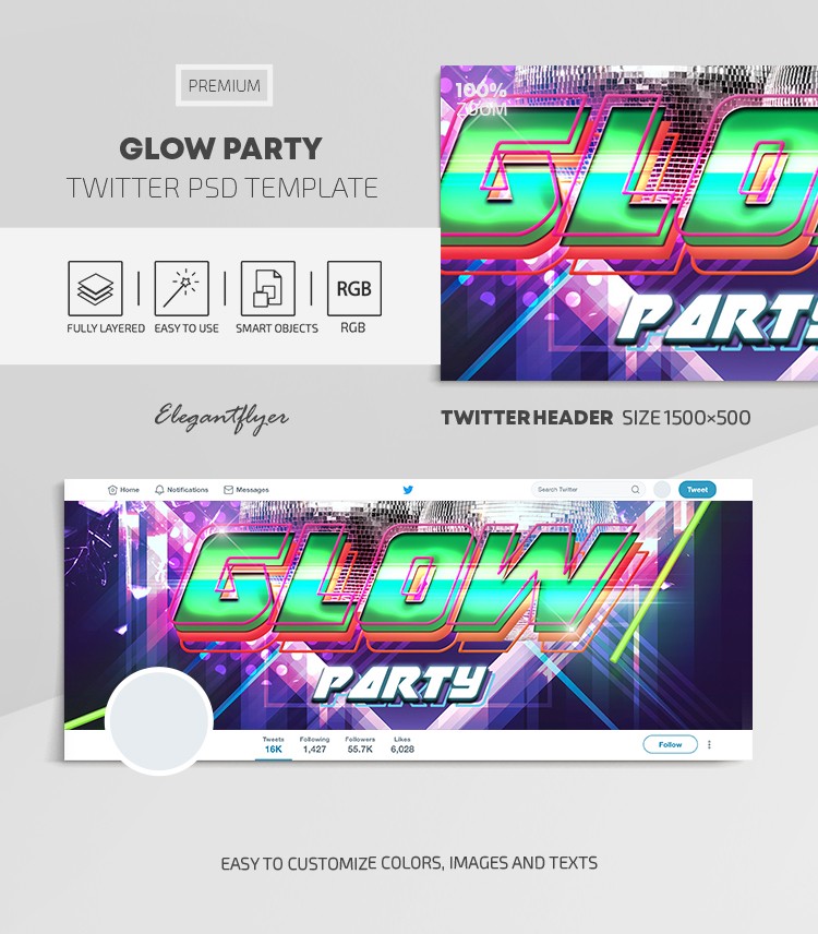 Glow-Party by ElegantFlyer